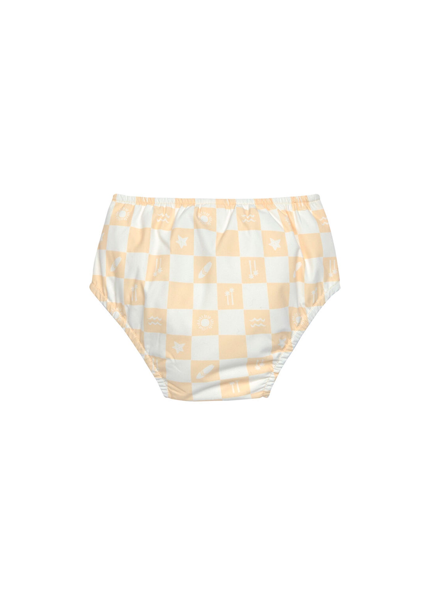 BAÑADOR PAÑAL PATTERN VANILLA