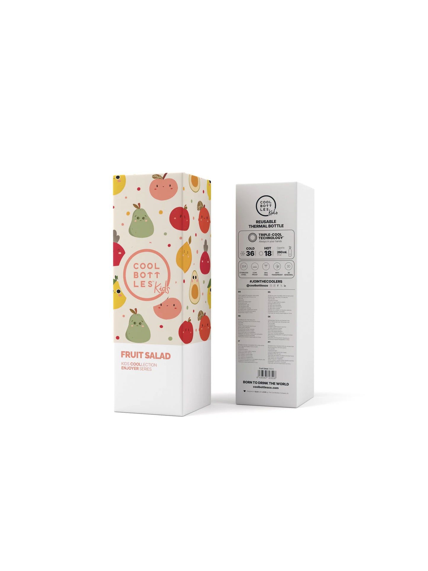 BOTELLA TÉRMICA FRUIT SALAD 260ml