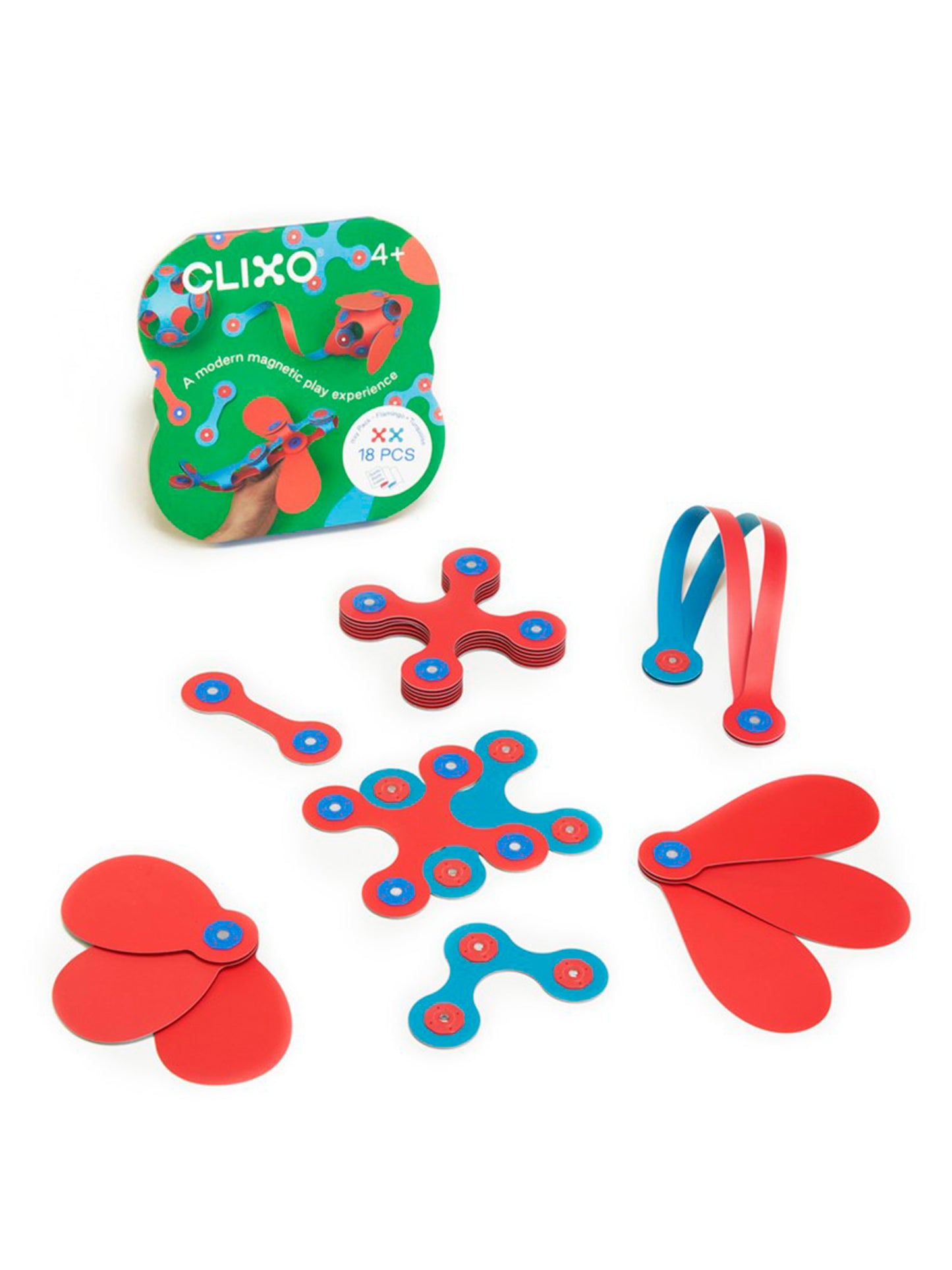 CLIXO ITSY PACK FLAMINGO/TURQUESA