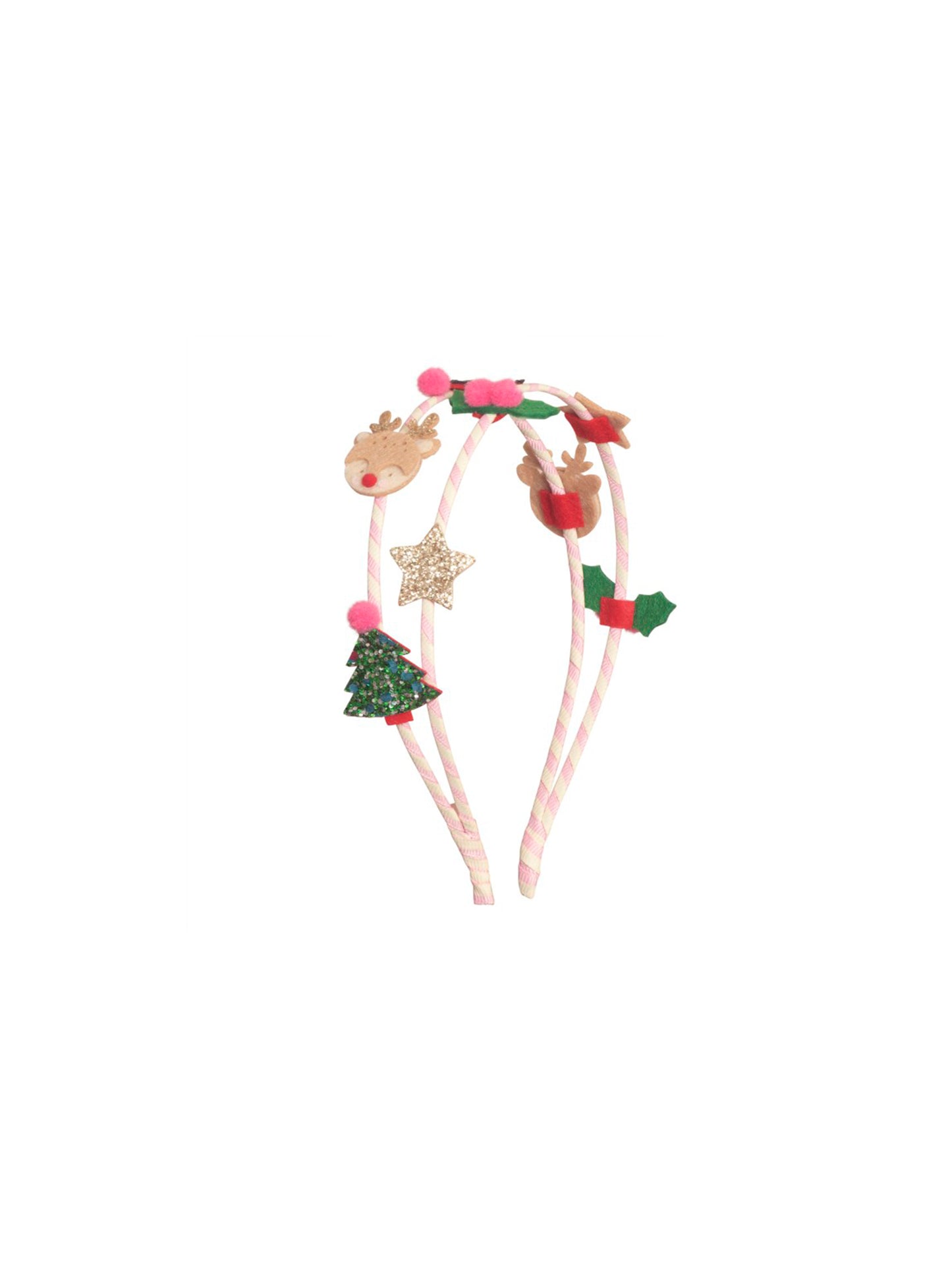 DIADEMA DOBLE NAVIDAD