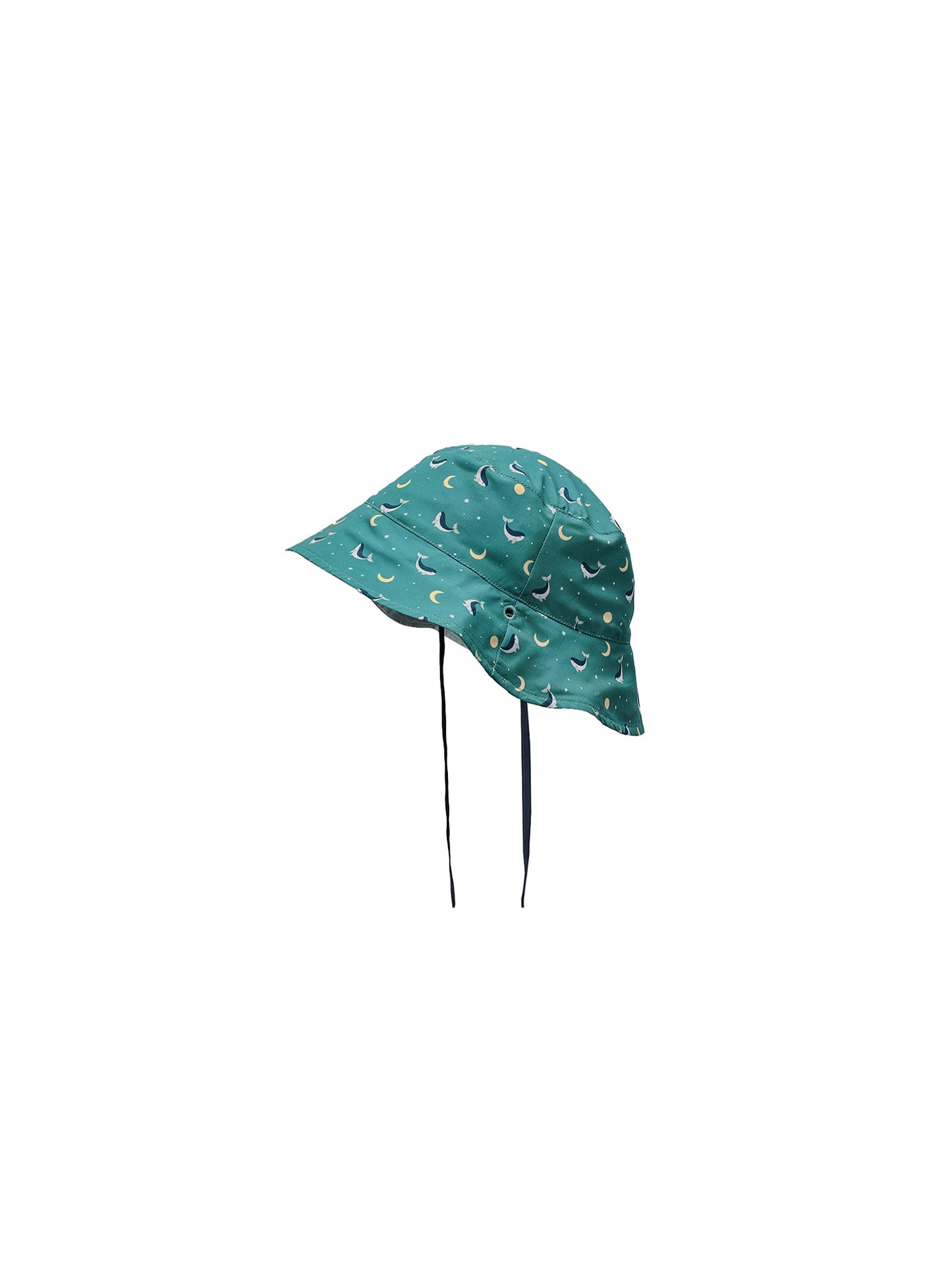 GORRO REVERSIBLE WHALE TEAL