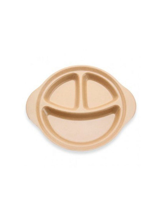 PLATO CON COMPARTIMENTOS FIBRA DE ARROZ The dida world KIDSME
