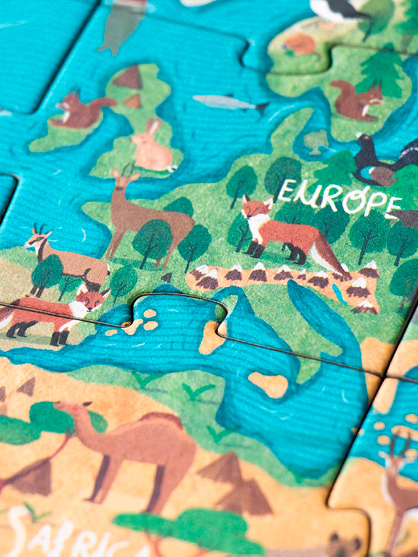 PUZZLE ANIMAL PLANET
