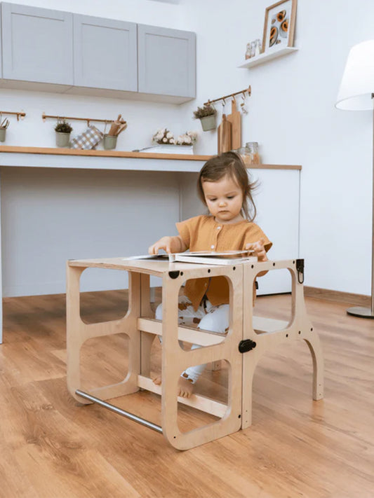 2 IN 1 LEARNING TOWER
