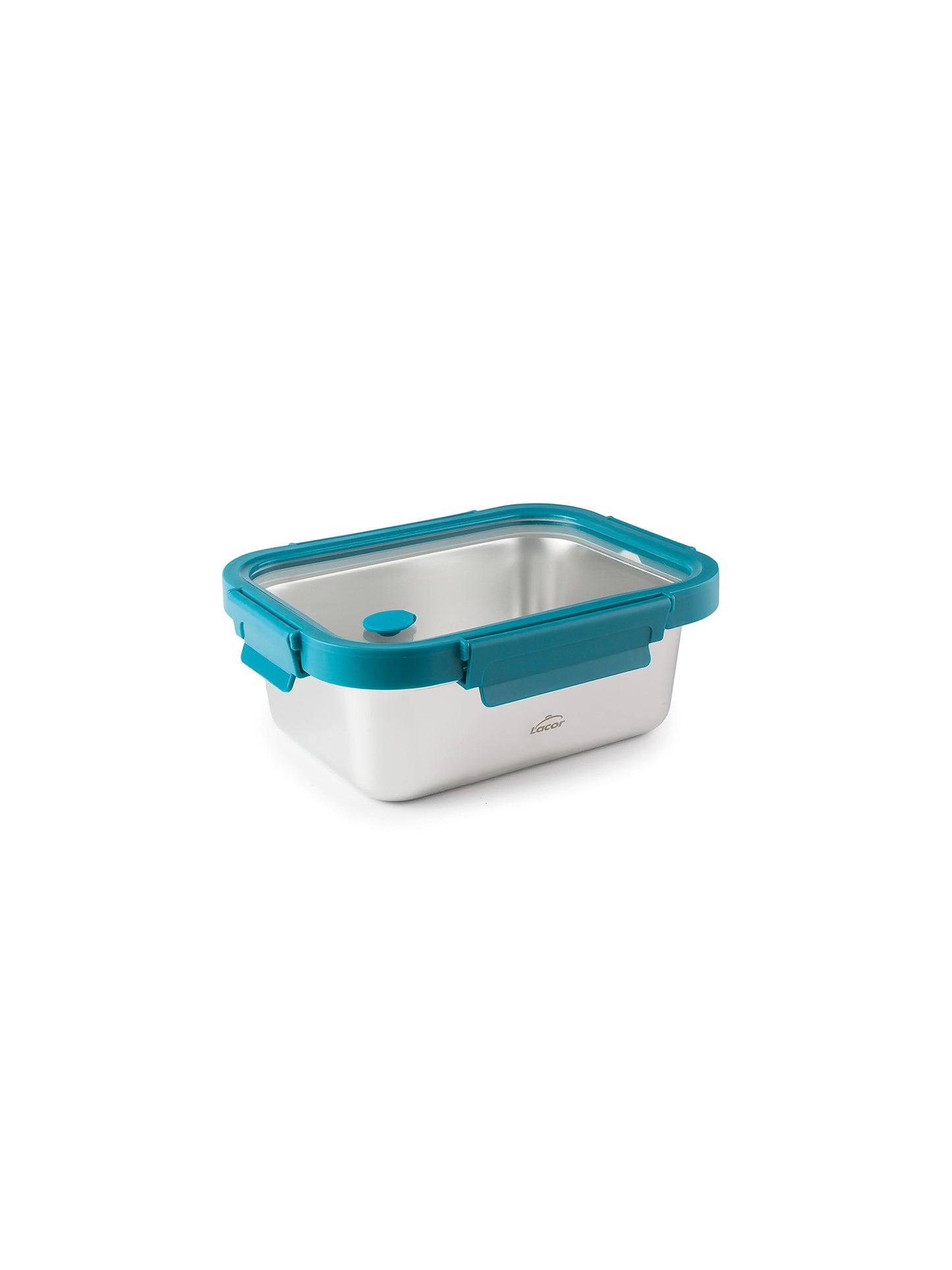 TUPPER ACERO RECTANGULAR 800 ml. APTO HORNO/MICROONDAS Lacor KIDSME