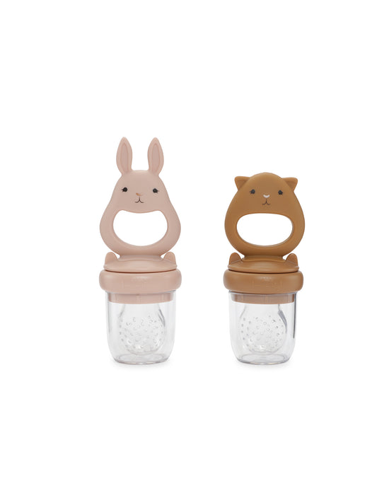 ALIMENTADOR ANTIAHOGO BUNNY STRAWBERRY ICE Konges Slojd KIDSME