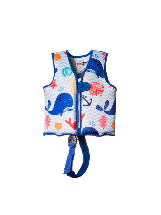 CHALECO FLOTADOR BALLENAS 2-5 AÑOS Mundo Petit KIDSME