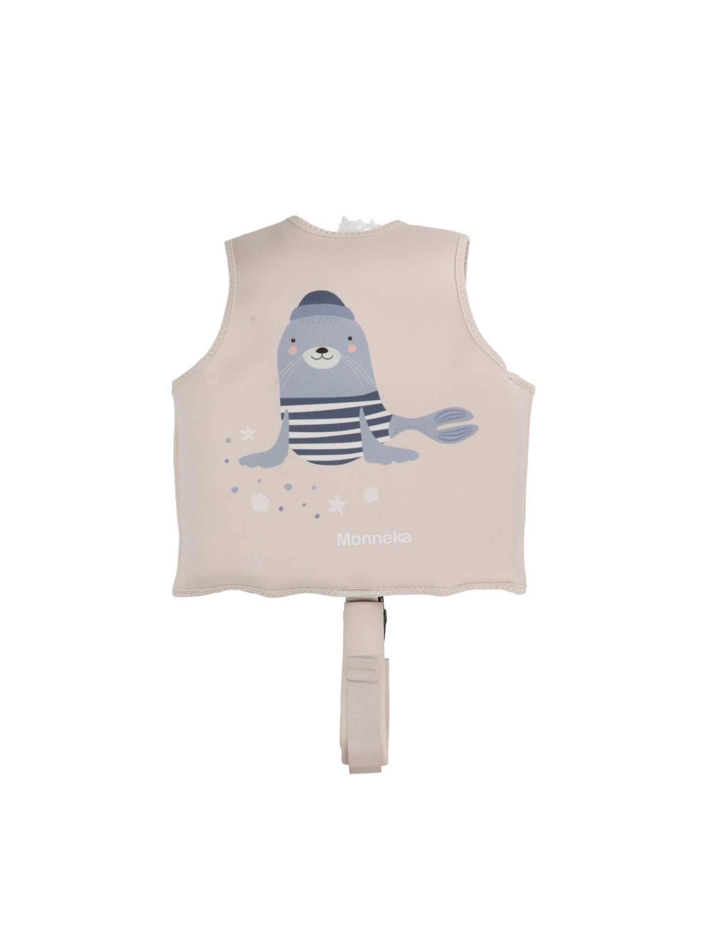 CHALECO FLOTADOR SEAL IVORY 3-6 años Monneka KIDSME