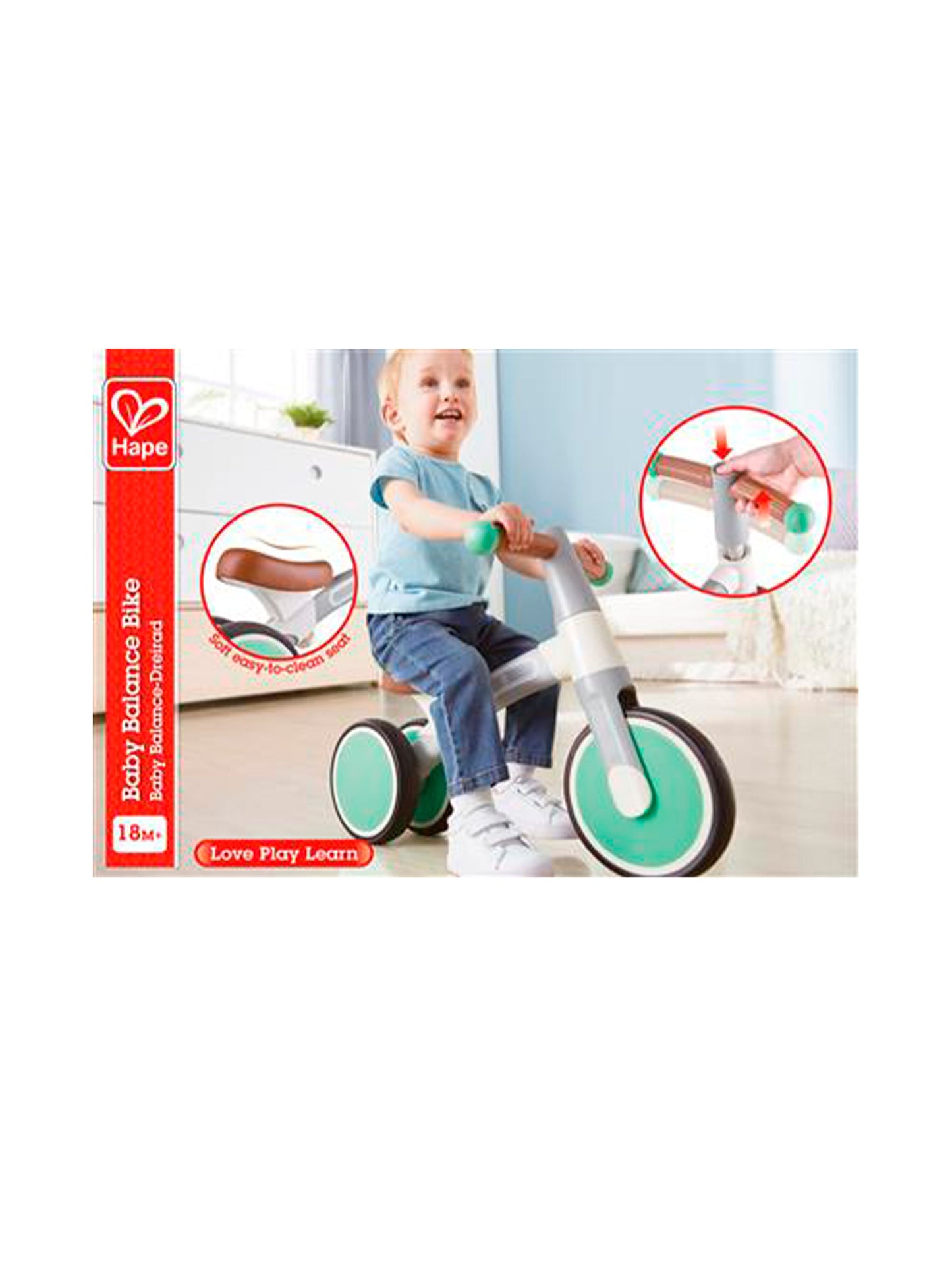 MI PRIMER TRICICLO MENTA Hape KIDSME
