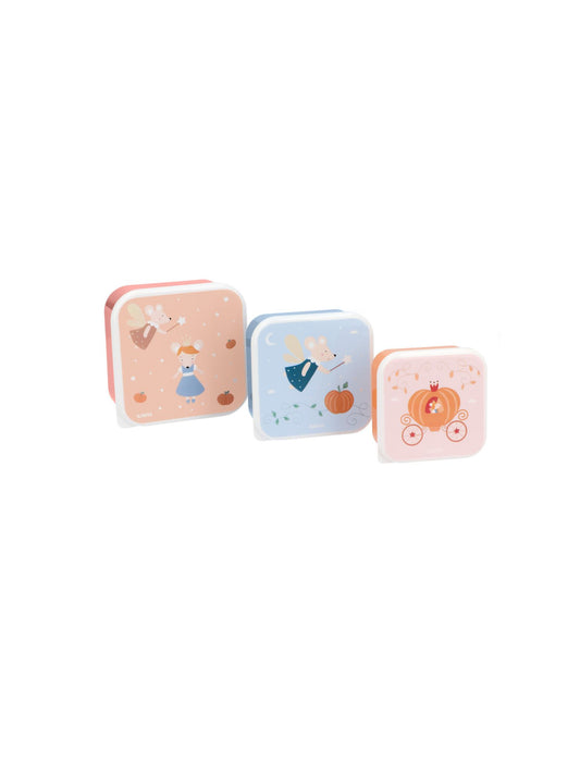 3 TUPPER - CAJA DE ALMUERZO MOUSE FAIRIES