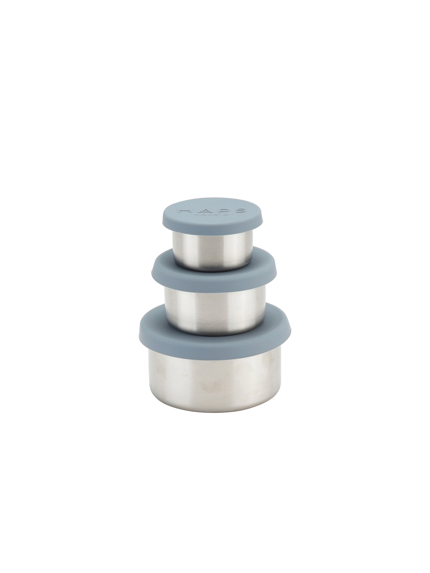 SET 3 TUPPERS REDONDOS ACERO INOX OCEAN