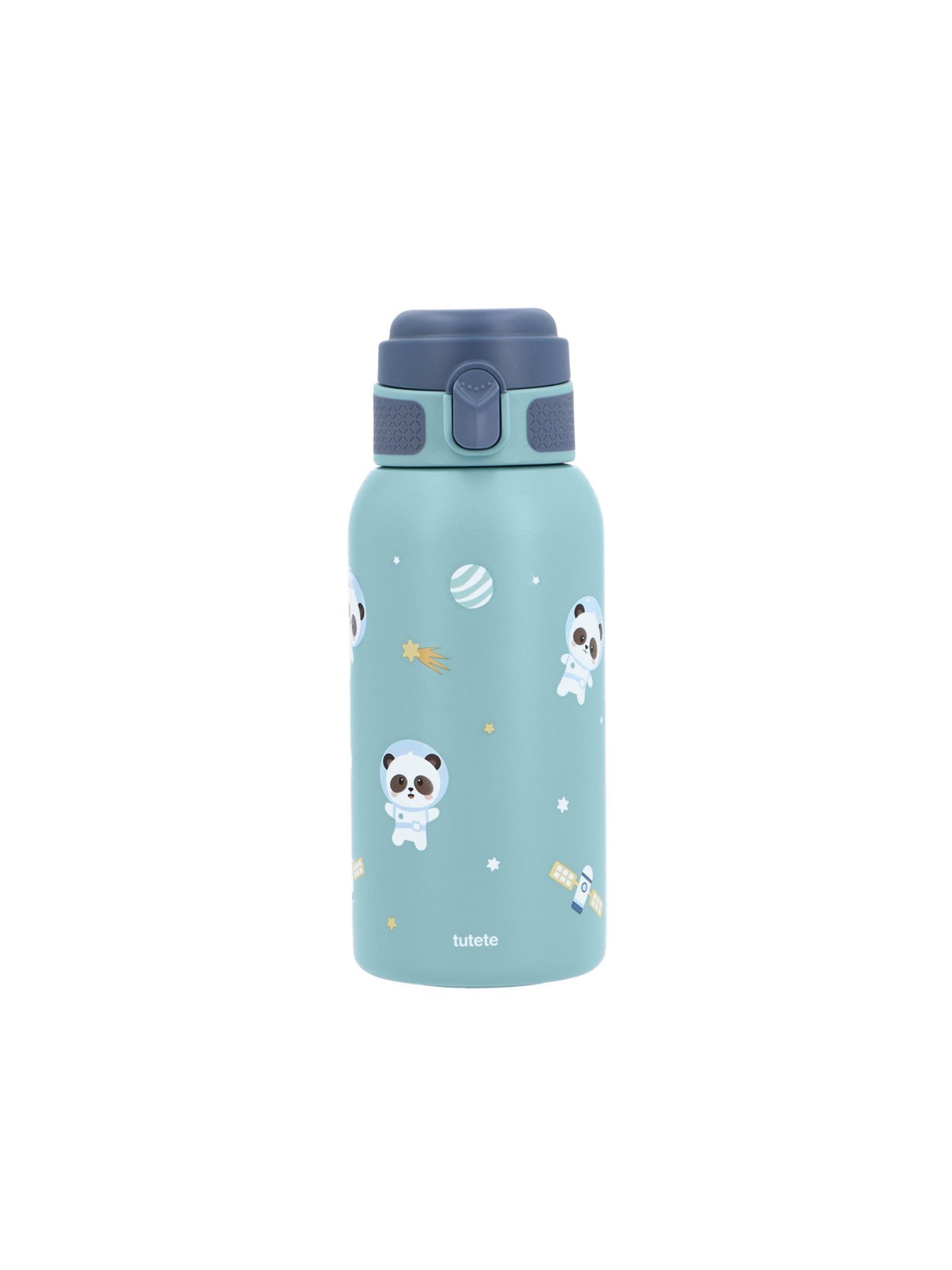 BOTELLA ACERO TÉRMICA PANDAS IN SPACE 500ml Tutete KIDSME