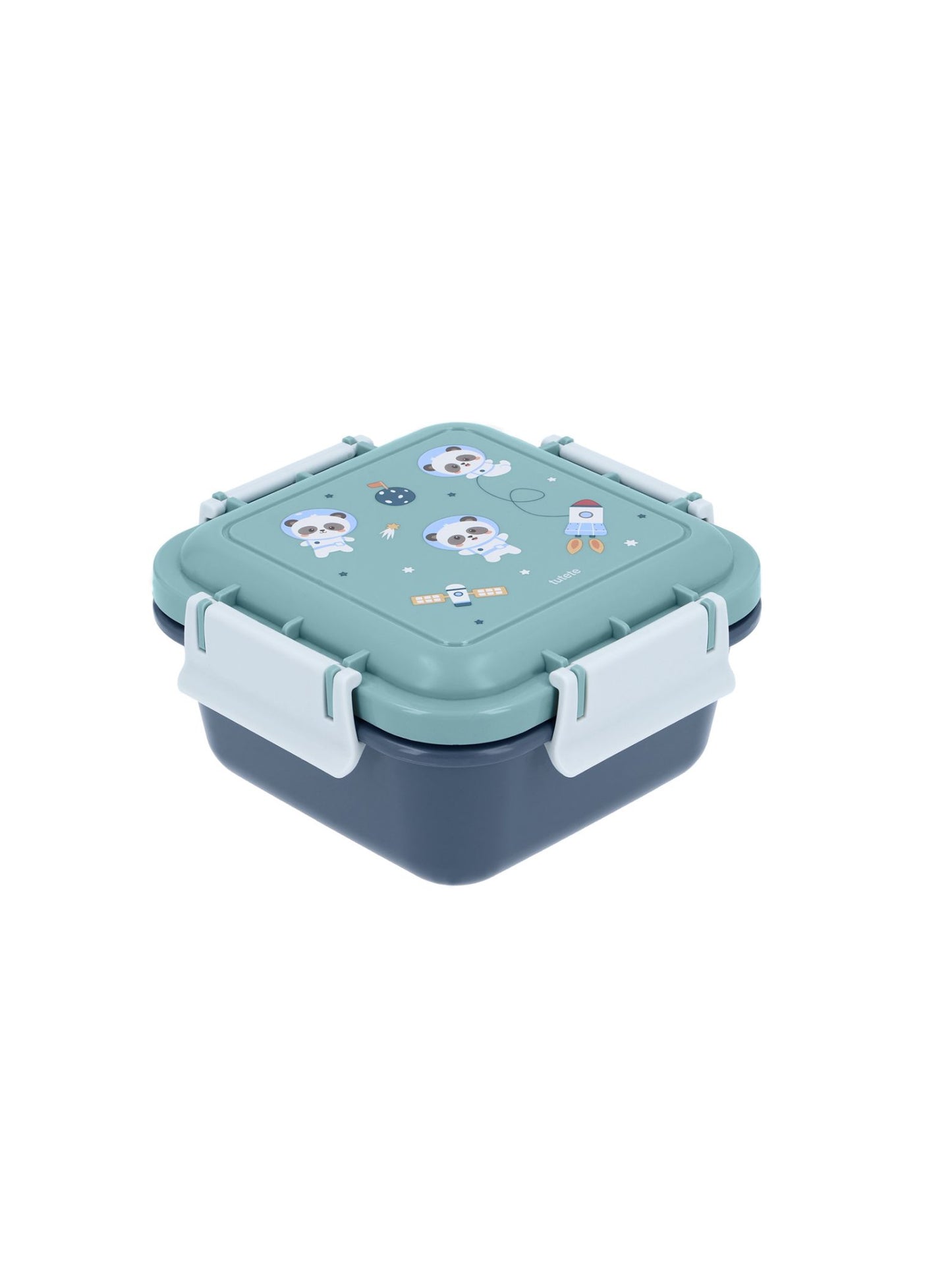 TUPPER-CAJA ALMUERZO GRANDE PANDAS IN SPACE Tutete KIDSME