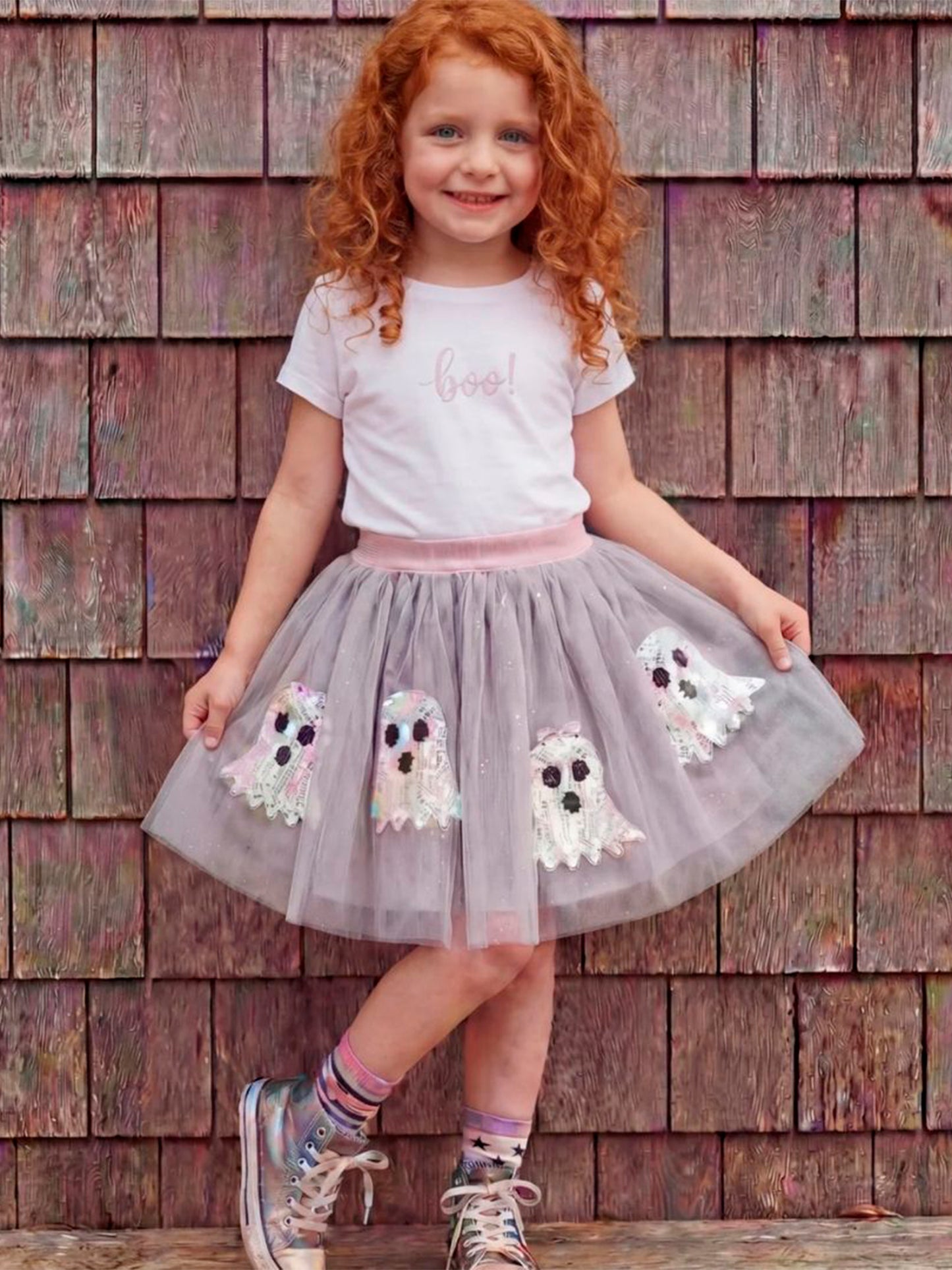 FALDA GLAM GHOST 4/6 AÑOS