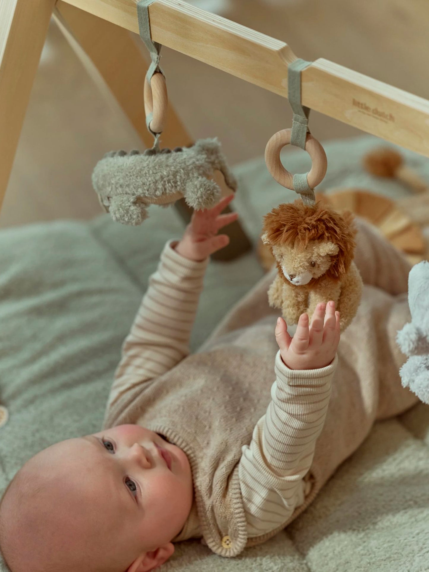 BABY GYM MADERA SAFARI FRIENDS