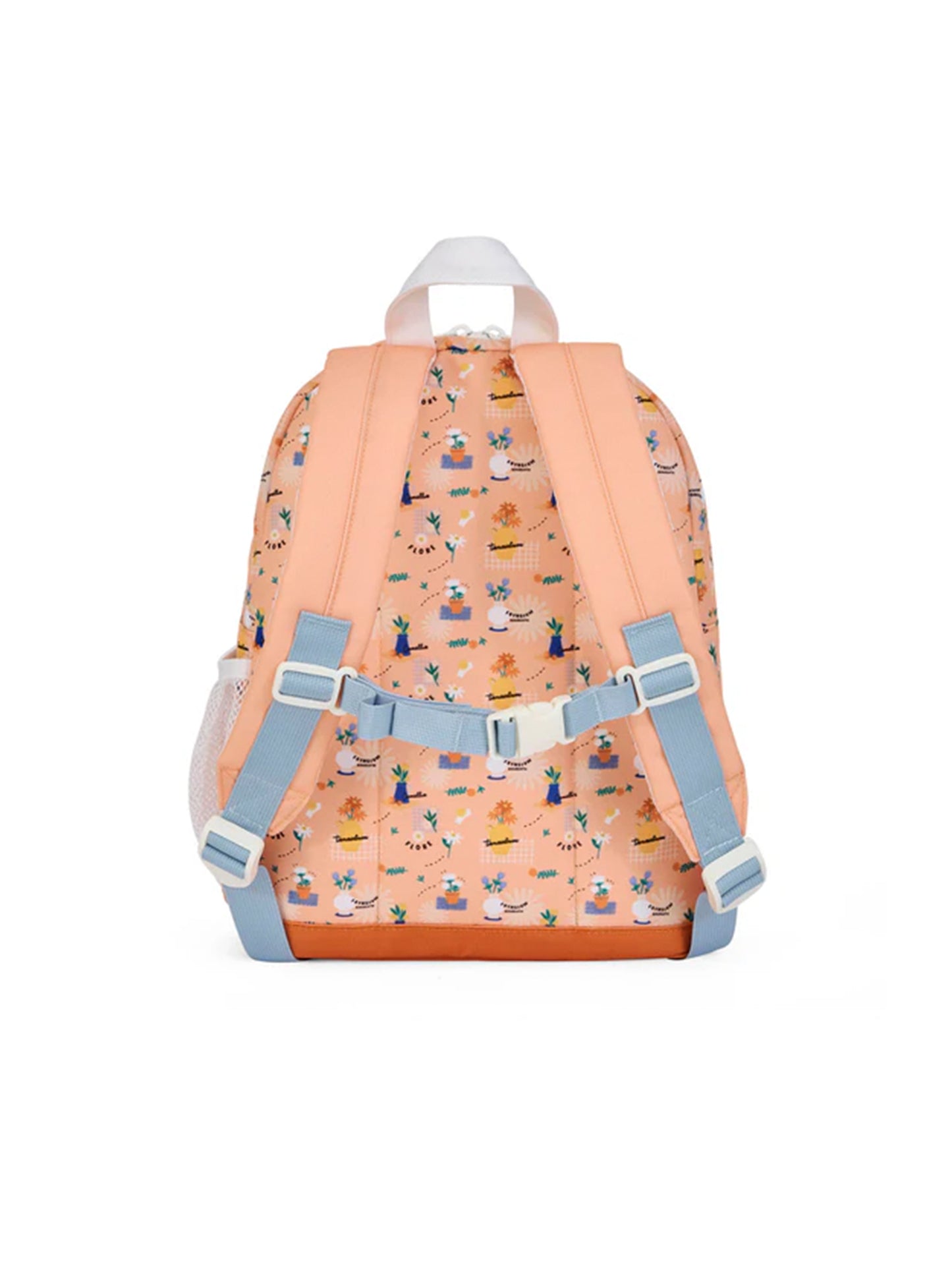 MOCHILA GRANDE PLÁSTICO RECICLADO FLORE