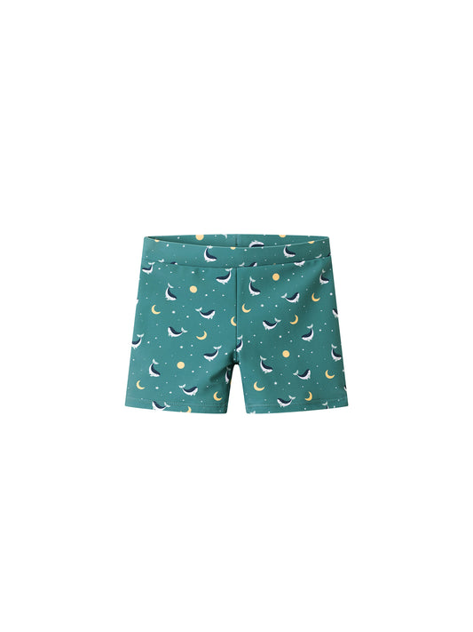 BAÑADOR SHORT PROTECCIÓN SOLAR WHALE TEAL