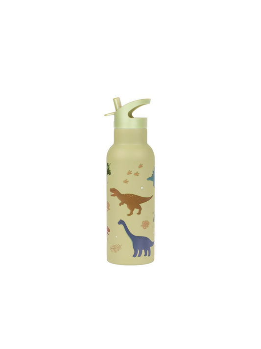BOTELLA TÉRMICA ACERO DINOSAURS 500 ml.