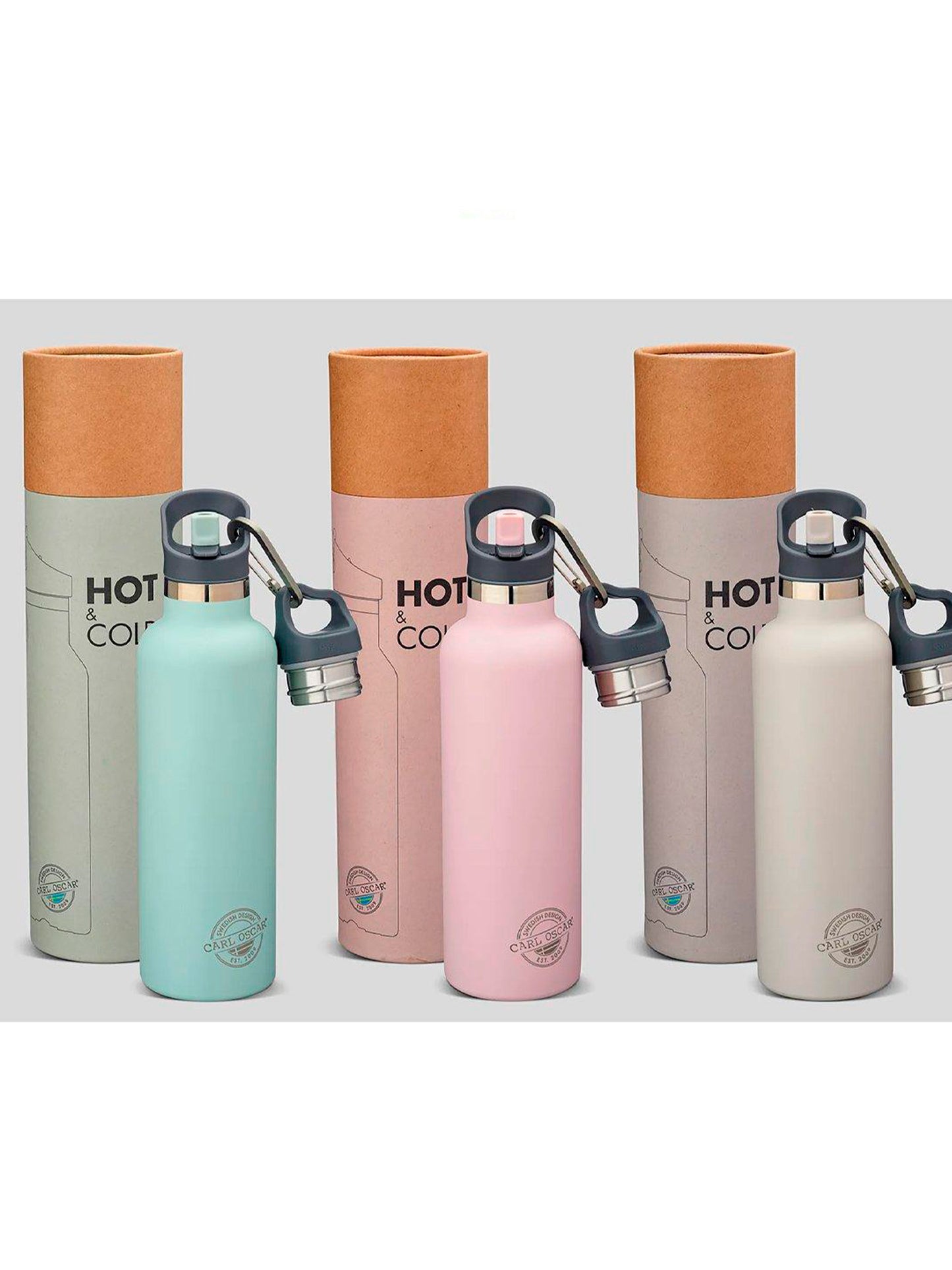 BOTELLA CON PAJITA DE ACERO INOX VERDE 500ml