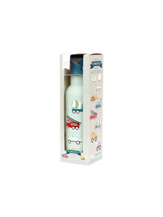BOTELLA TÉRMICA ACERO VEHÍCULOS 500 ml.