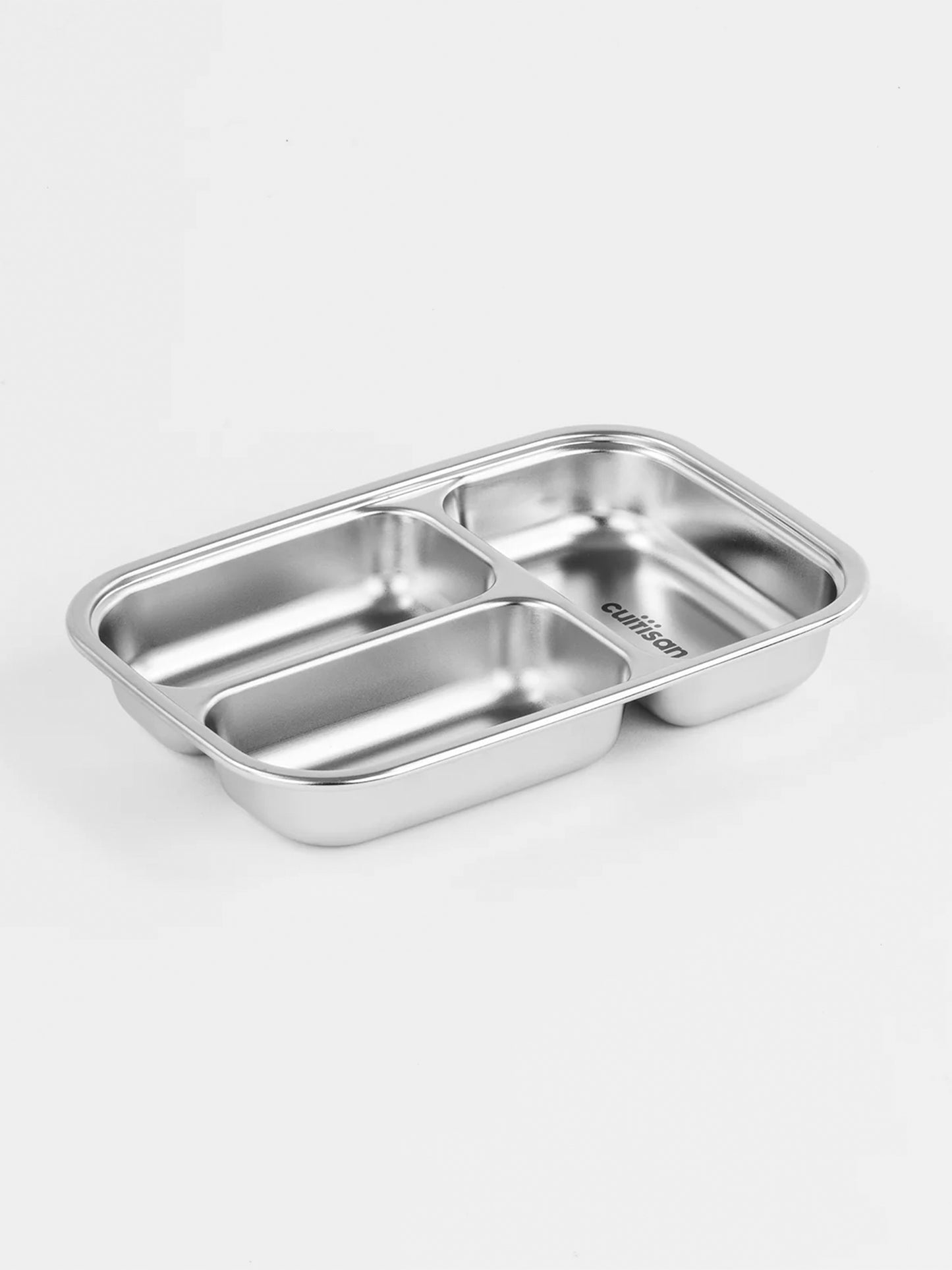 TUPPER STAINLESS STEEL 3 COMPARTMENTS