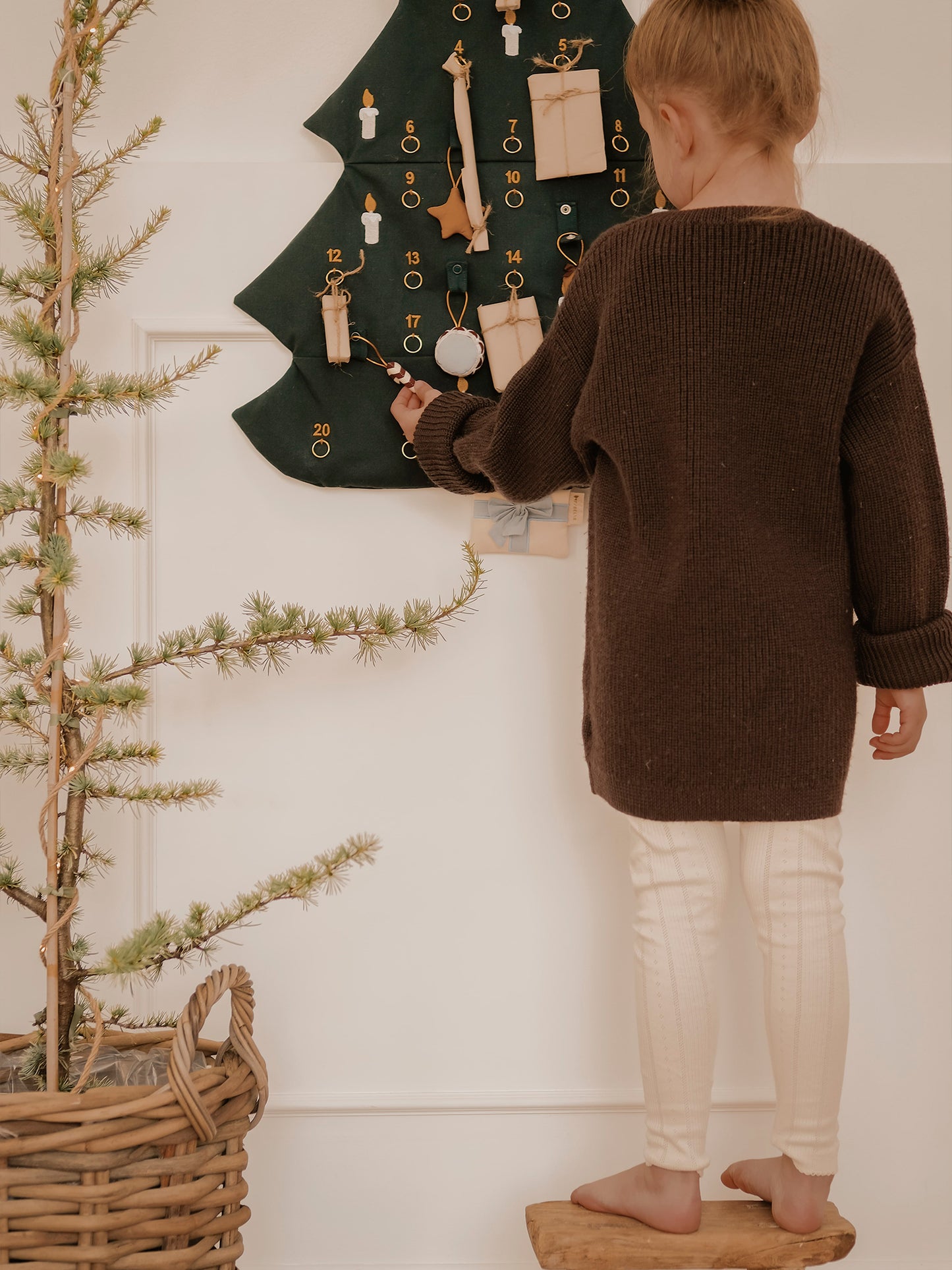 CALENDARIO ADVIENTO BORDADO CHRISTMAS THREE