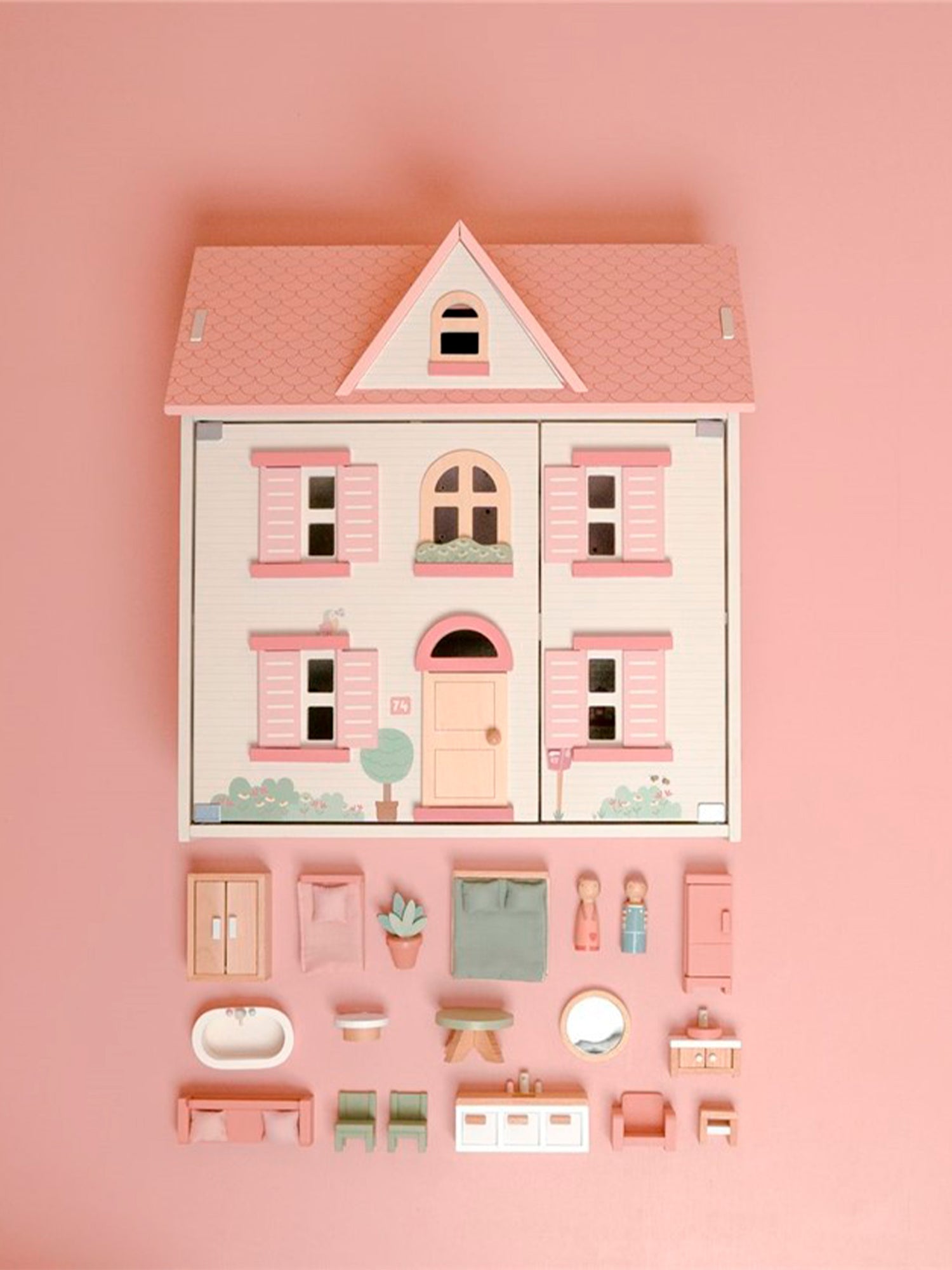 CASA DE MUÑECAS MADERA FSC Little dutch KIDSME