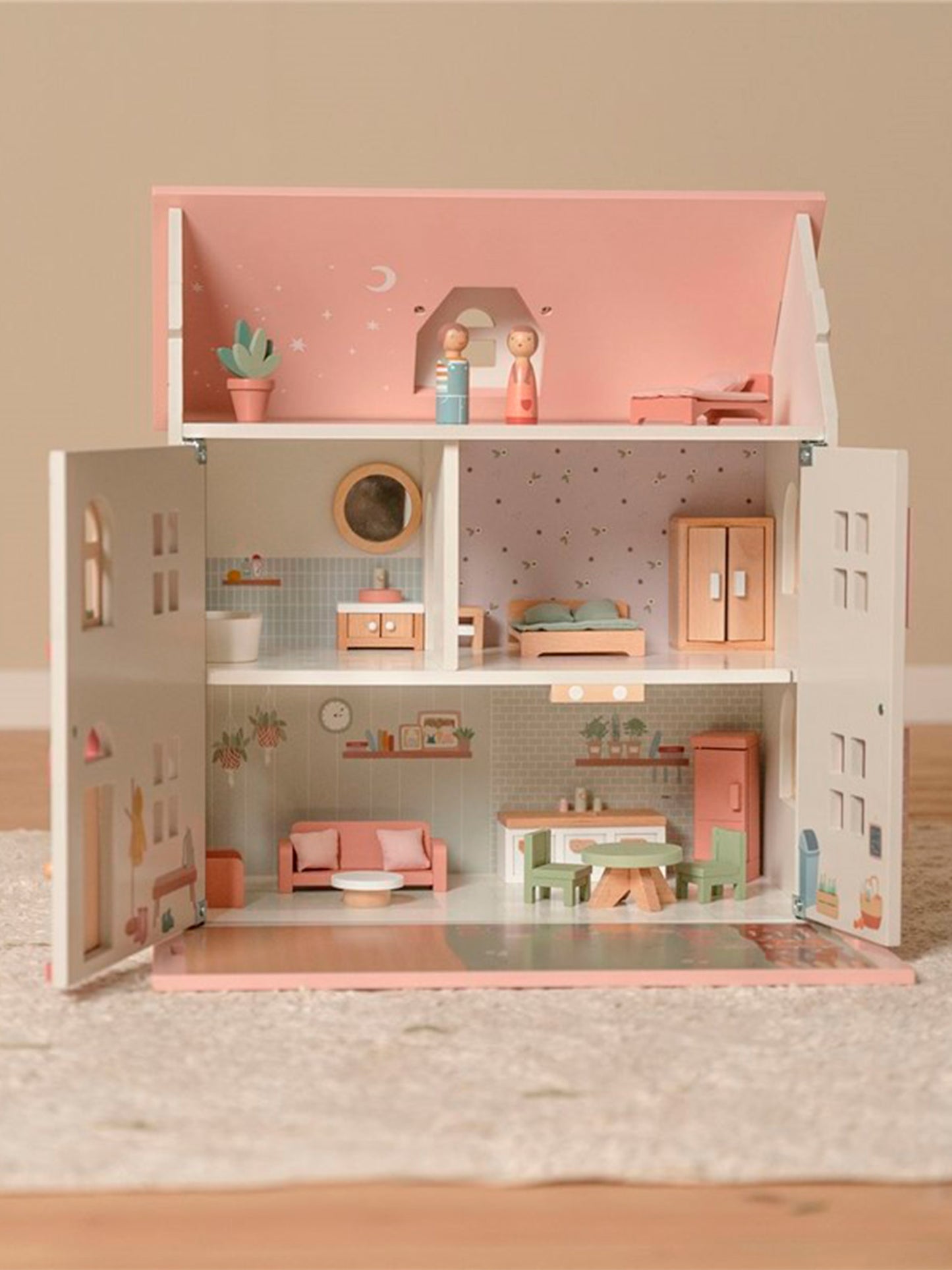 CASA DE MUÑECAS MADERA FSC Little dutch KIDSME