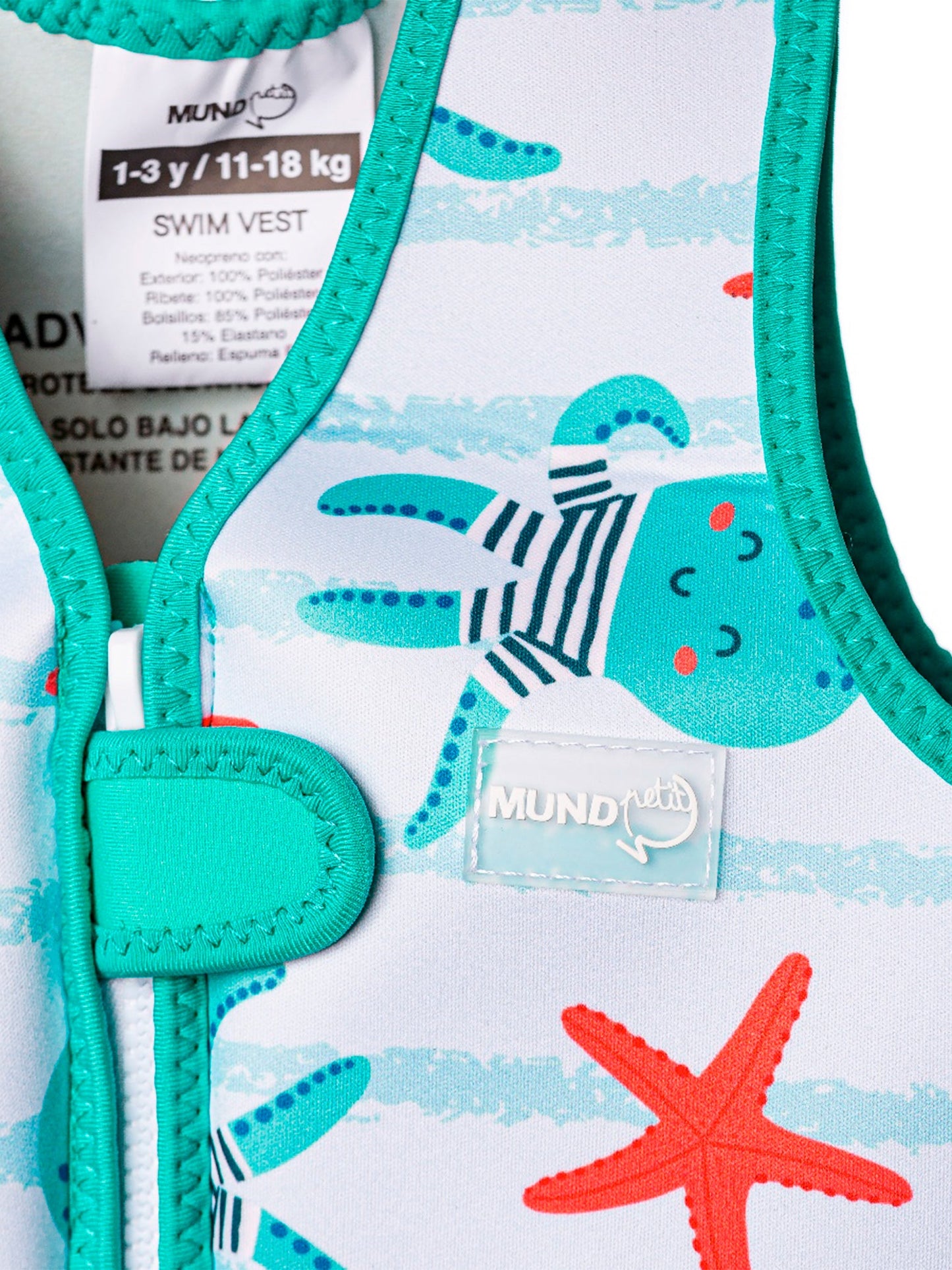CHALECO NATACIÓN PULPITOS 5-9 AÑOS Mundo Petit KIDSME