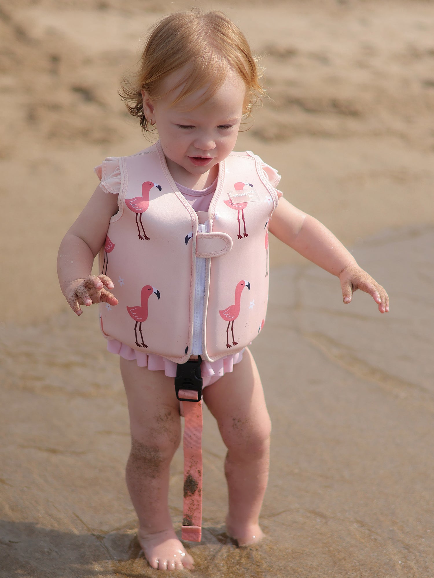 CHALECO FLOTADOR FLAMENCOS 1-2 AÑOS Mundo Petit KIDSME
