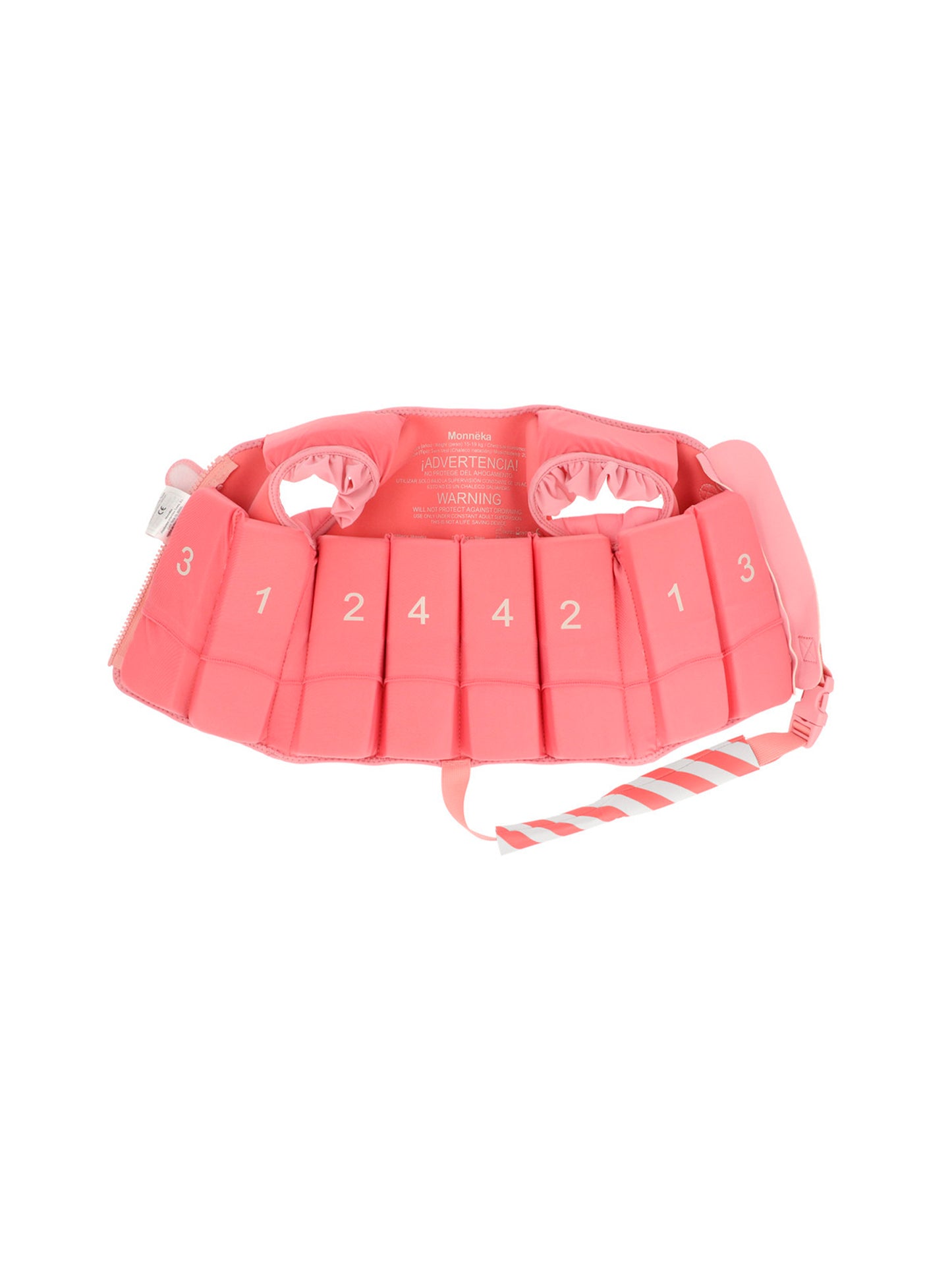 CHALECO FLOTADOR APRENDIZAJE STRIPES BLOOM & BLUSH 3-6 AÑOS
