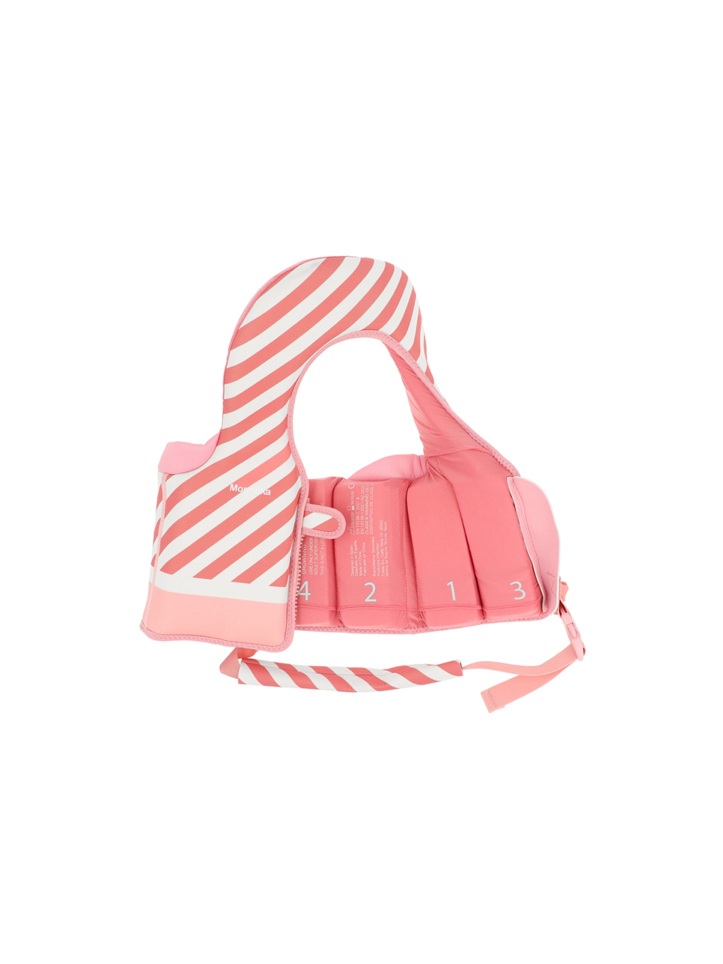 CHALECO FLOTADOR APRENDIZAJE STRIPES BLOOM & BLUSH 1-2 AÑOS