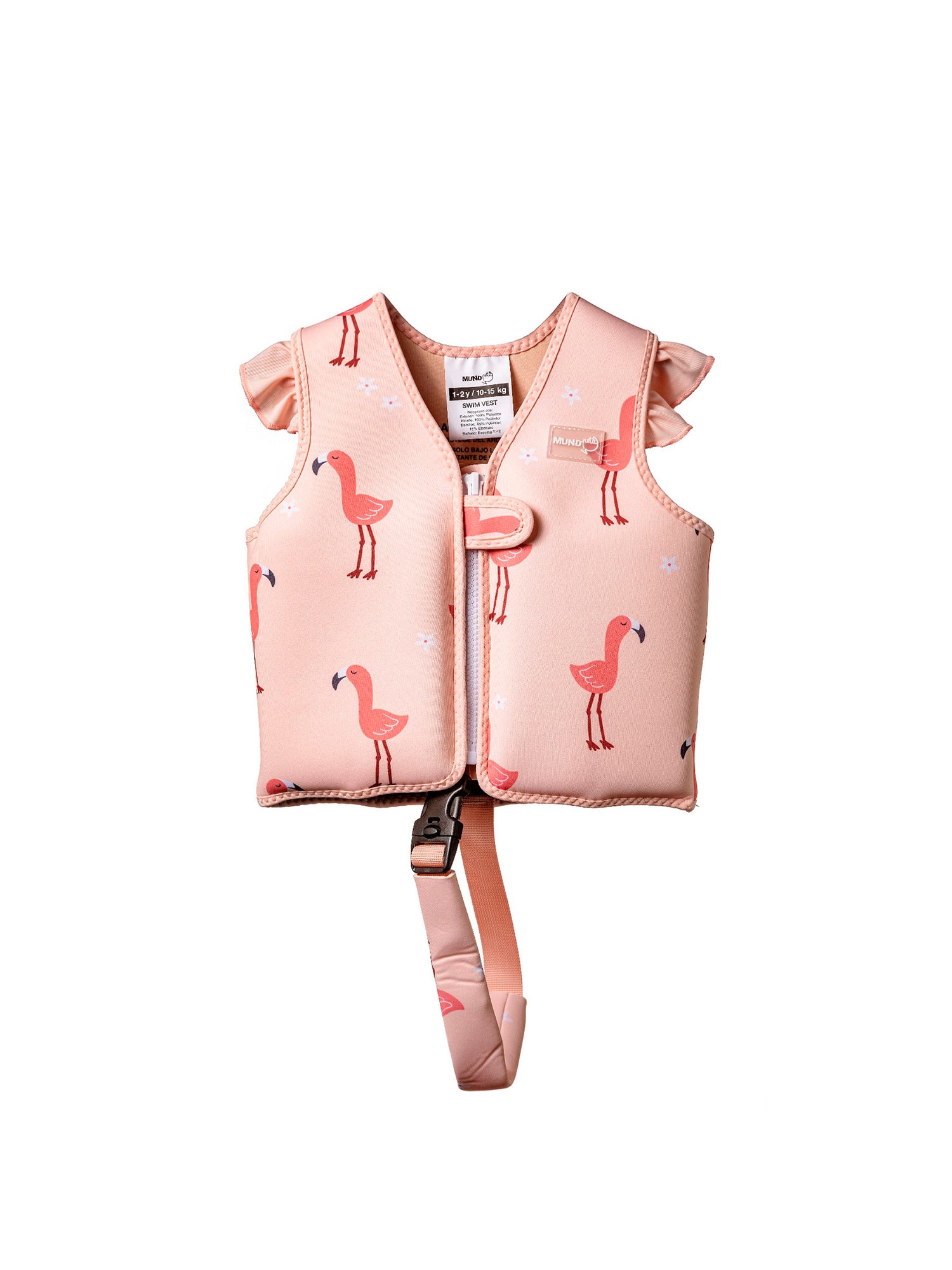 CHALECO FLOTADOR FLAMENCOS 1-2 AÑOS Mundo Petit KIDSME