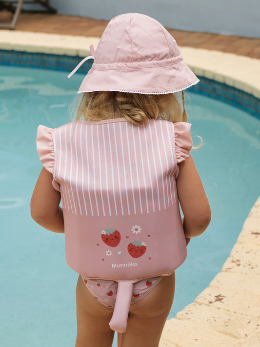 STAWBERRIES LEARNING FLOAT VEST 1-2 YEARS