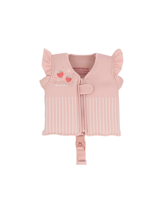 CHALECO FLOTADOR APRENDIZAJE STRAWBERRIES 2-3 AÑOS