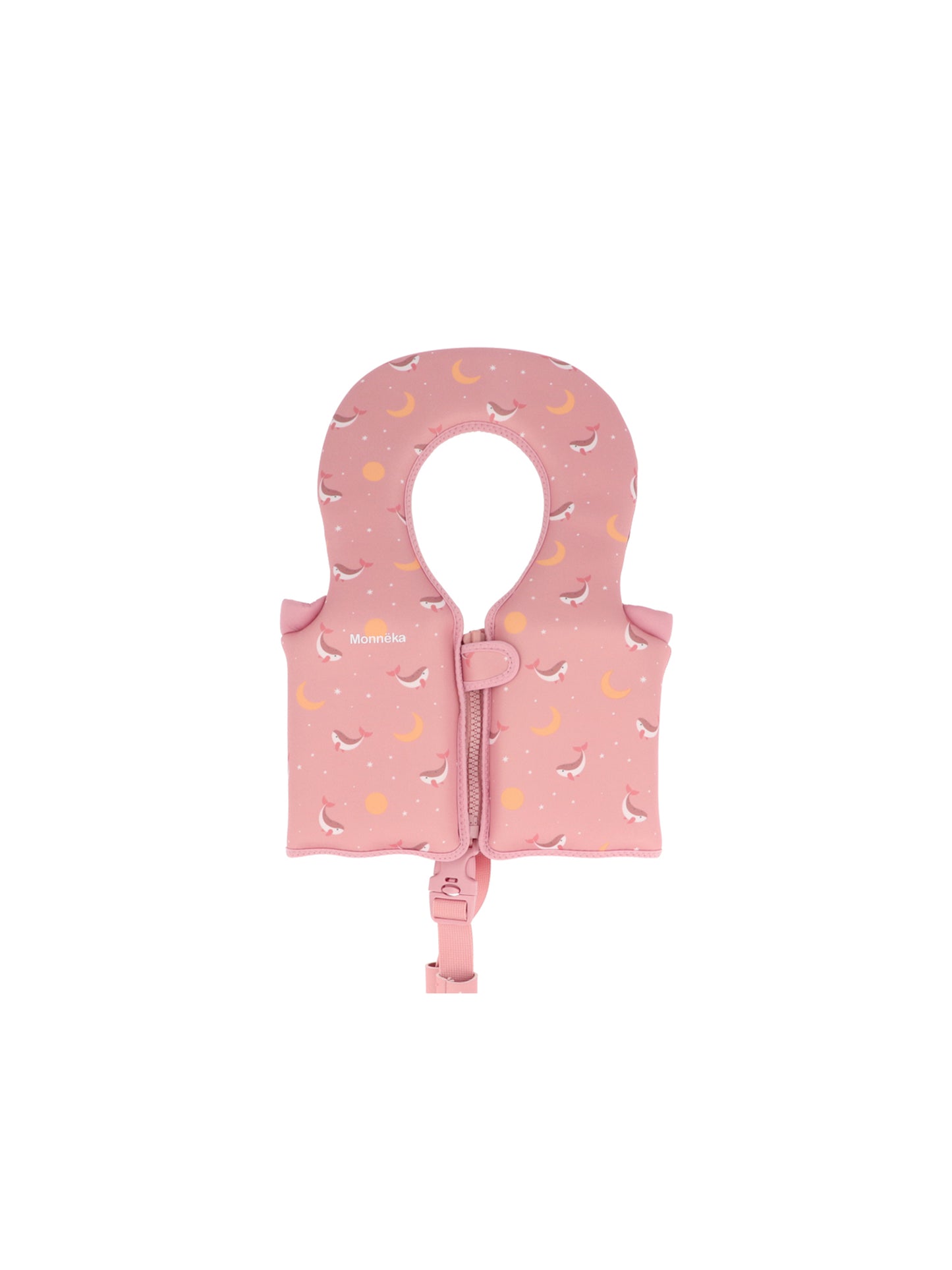 CHALECO FLOTADOR APRENDIZAJE WHALE PINK 1-2 AÑOS