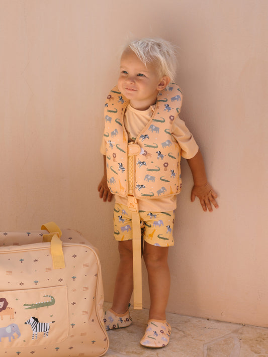 CHALECO FLOTADOR APRENDIZAJE WILD ANIMALS 1-2 AÑOS
