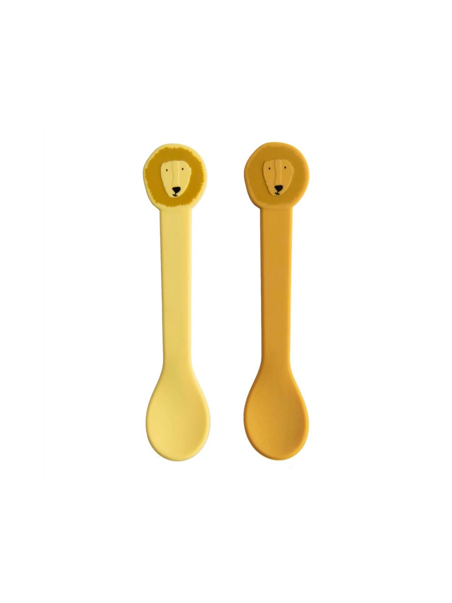 CUBIERTOS SILICONA 2 PIEZAS LION