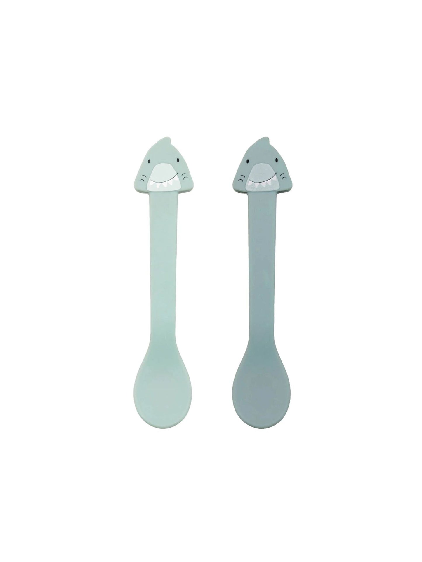 CUBIERTOS SILICONA 2 PIEZAS SHARK