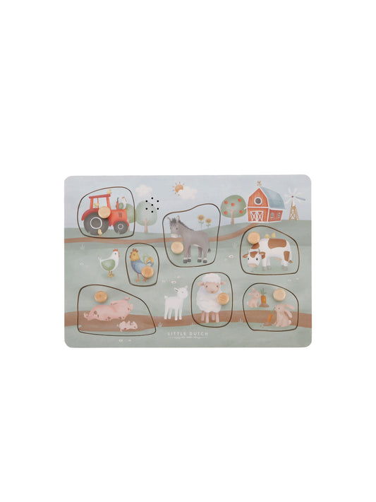 PUZZLE CON SONIDO GRANJA