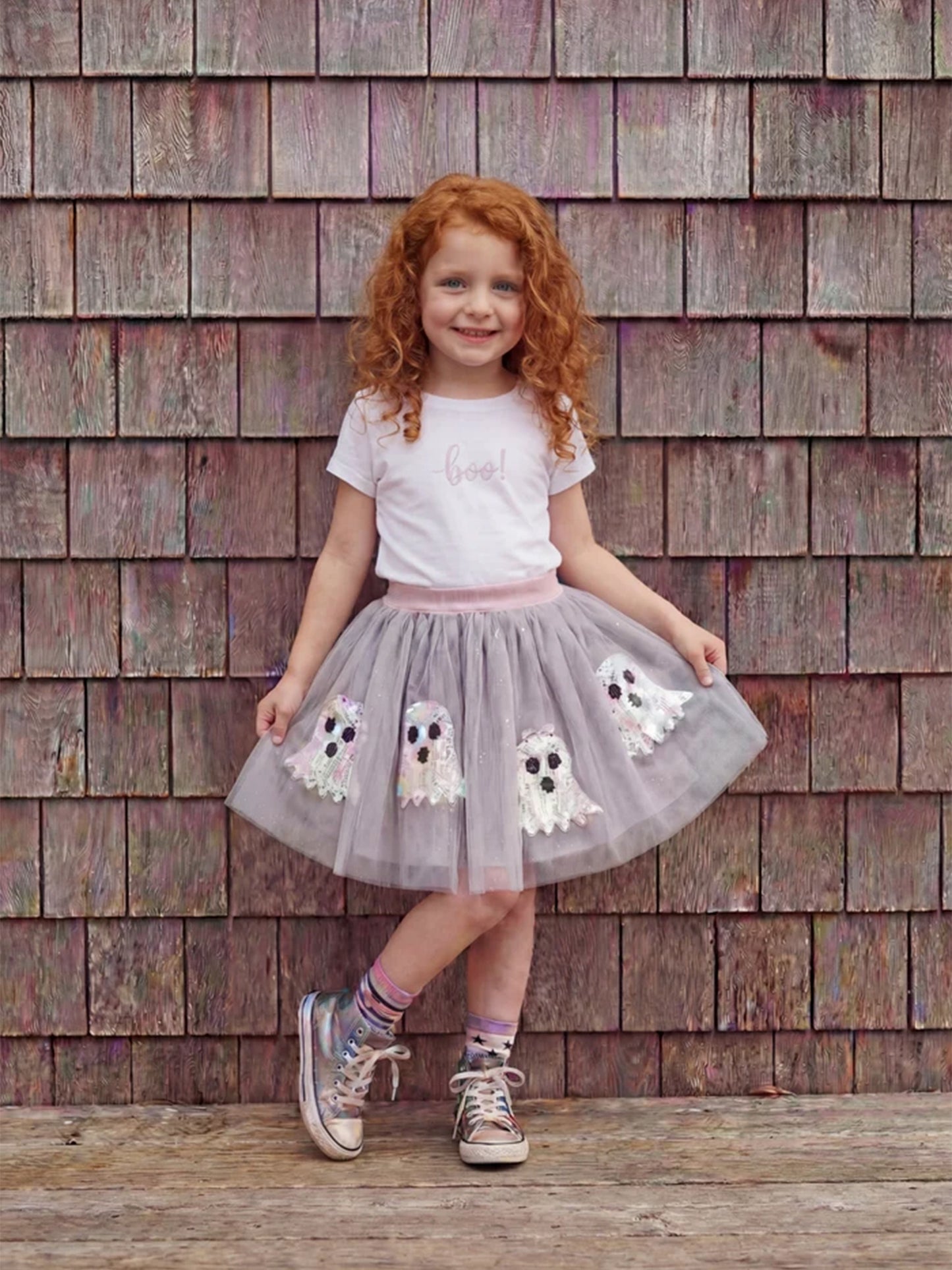 FALDA GLAM GHOST 4/6 AÑOS