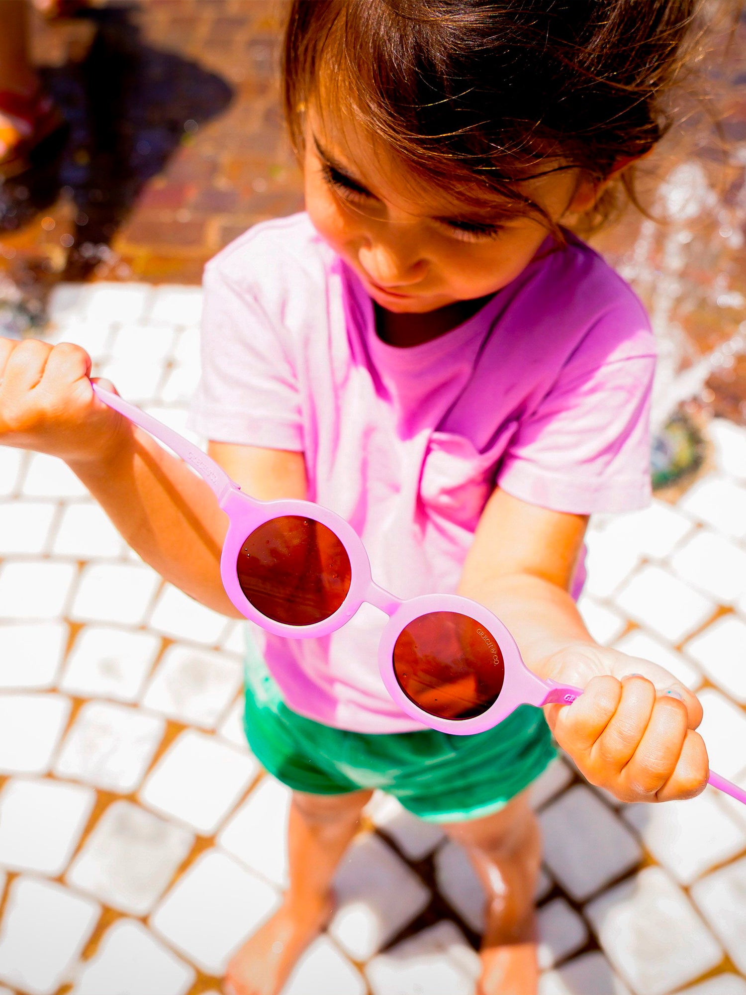 GAFAS DE SOL ORIGINAL BUBBLE GUM Grech & Co. KIDSME
