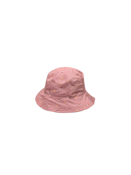 GORRO REVERSIBLE WHALE PINK