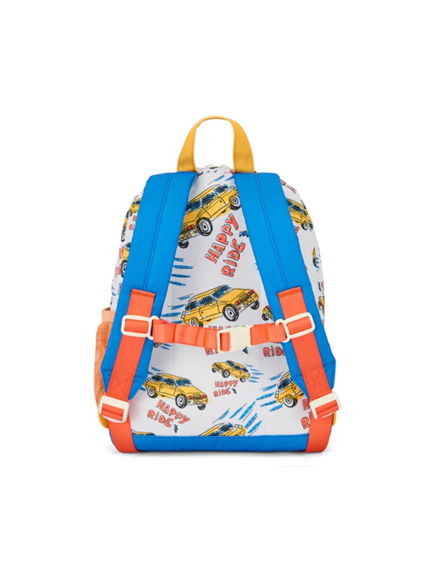 MOCHILA MINI PLÁSTICO RECICLADO HAPPY RIDE Hello Hossy KIDSME