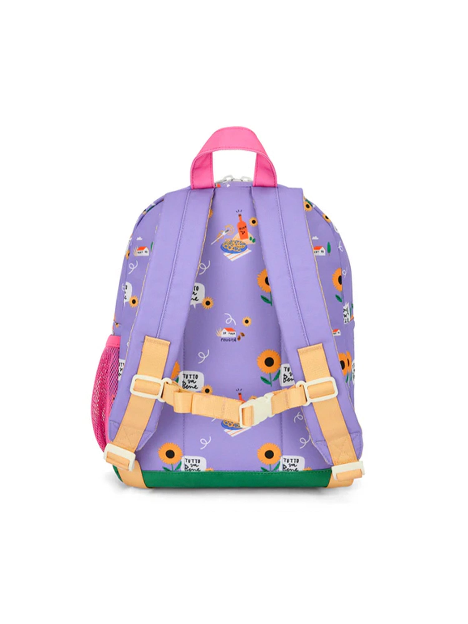 MOCHILA MINI PLÁSTICO RECICLADO SUNFLOWER Hello Hossy KIDSME