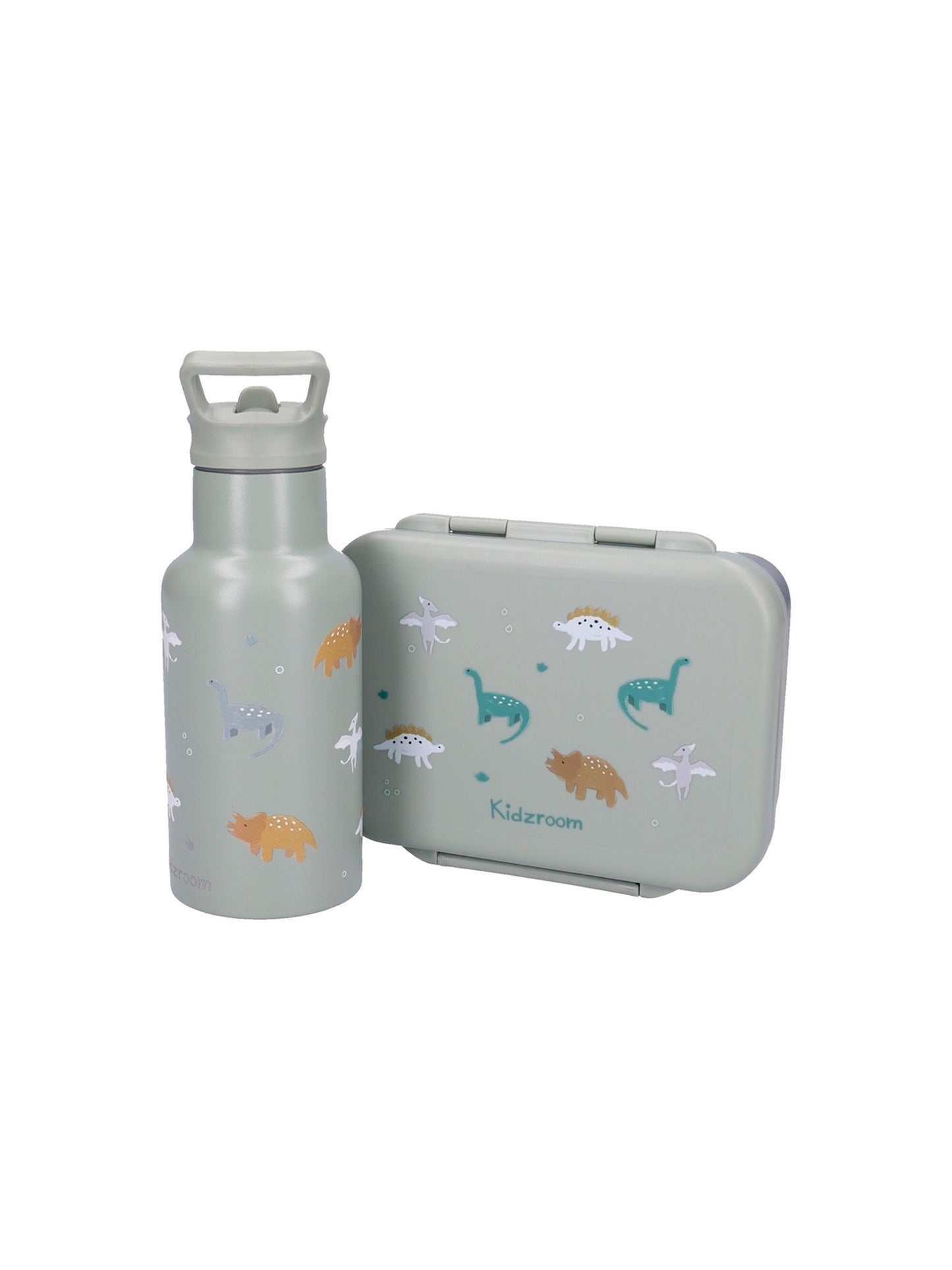 TUPPER-CAJA ALMUERZO ACERO INOX DINOS