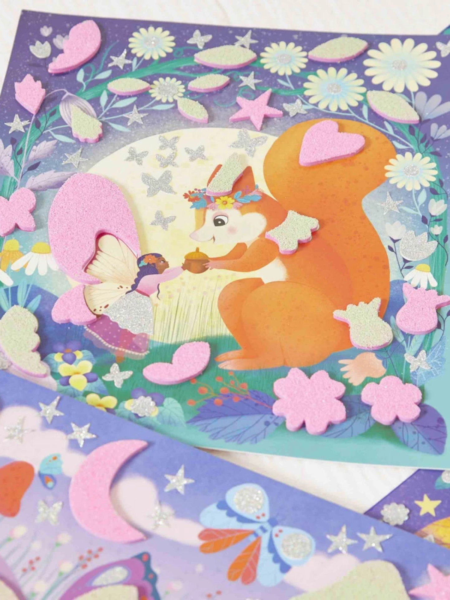 MAGIC FAIRIES - PEGATINAS DE ESPUMA Y ARENA