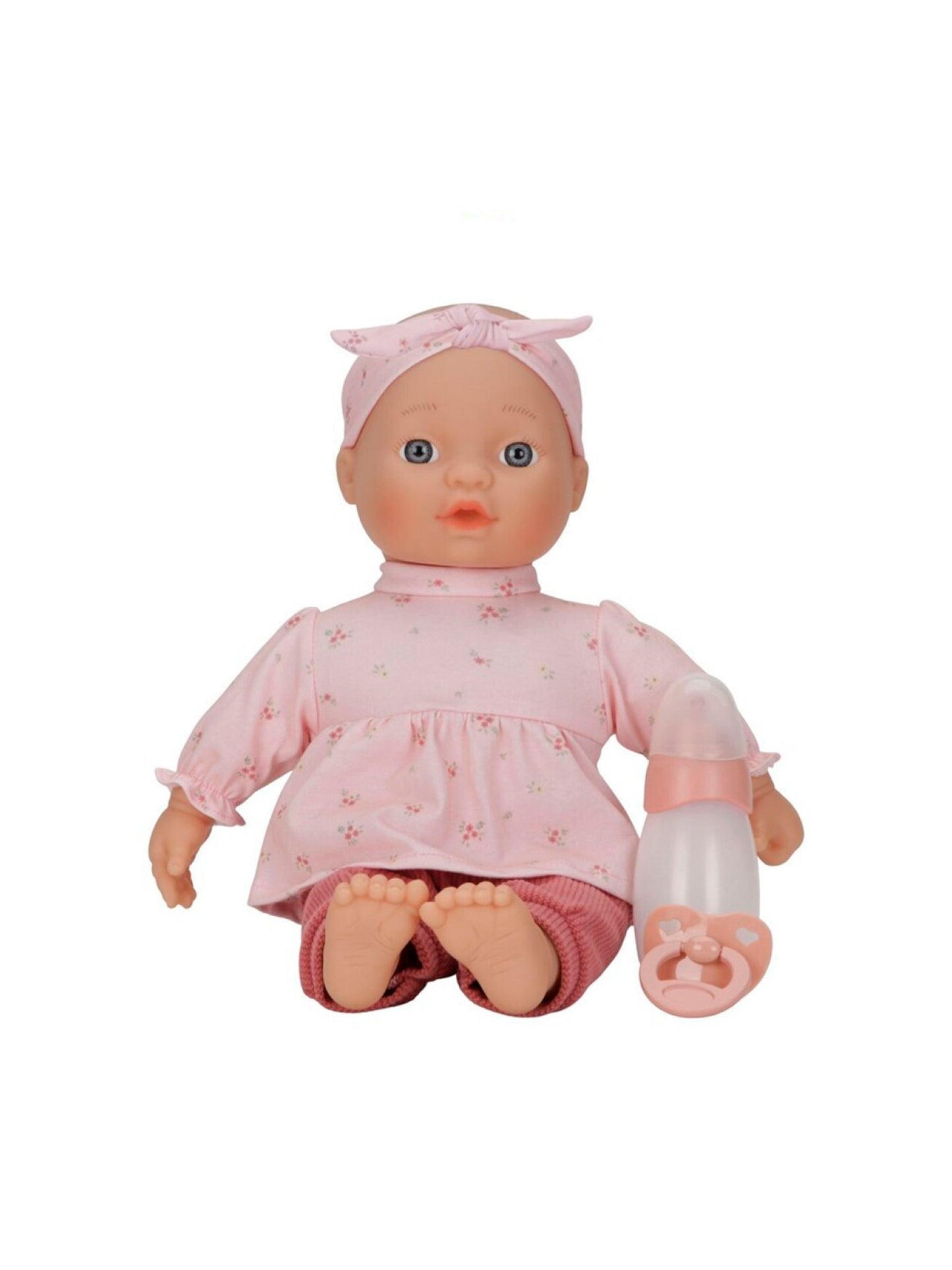 BONECA ROSA MÉDIA SUAVE