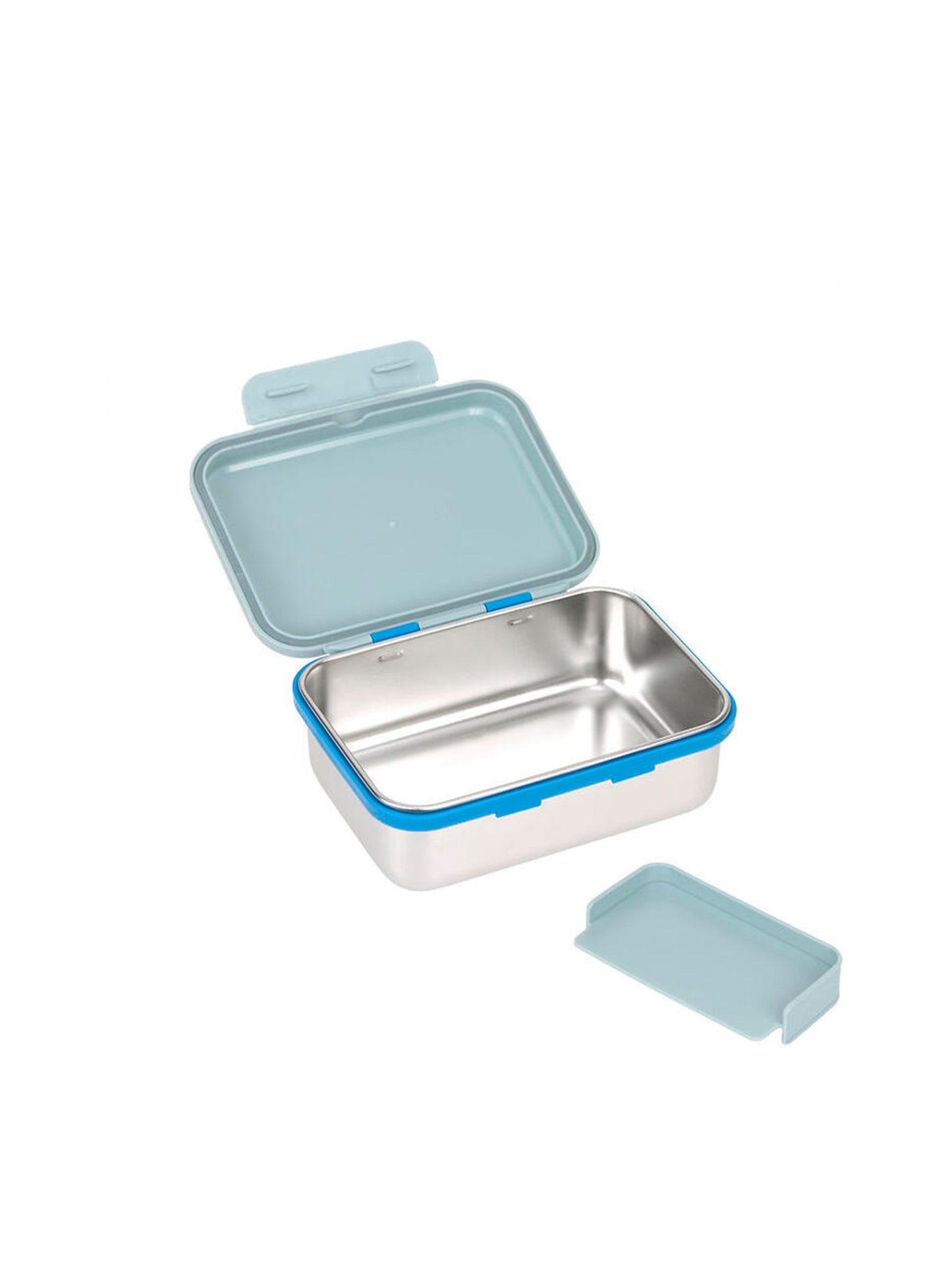 TUPPER-CAJA ALMUERZO ACERO INOX EXPLORER BLUE
