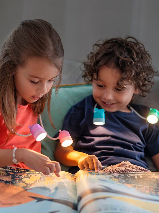 LUZ DE LECTURA FLEXIBLE (DOS COLORES) Moses KIDSME